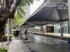 台北市敦化南路二段帳篷搭設-商辦社區中元普渡拜拜區域-鴻揚展覽.jpg