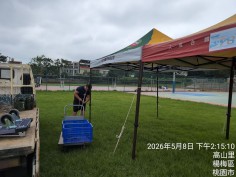 帳篷租借桃園-專業沙包拉繩固定-鴻揚展覽企業社
