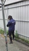 工地動土典禮棚架搭建-桃園龜山拜拜帳篷地釘拉繩固定施工-鴻揚展覽