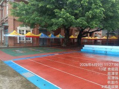 龍潭國小畢業典禮-多頂快速帳雨天備援規劃